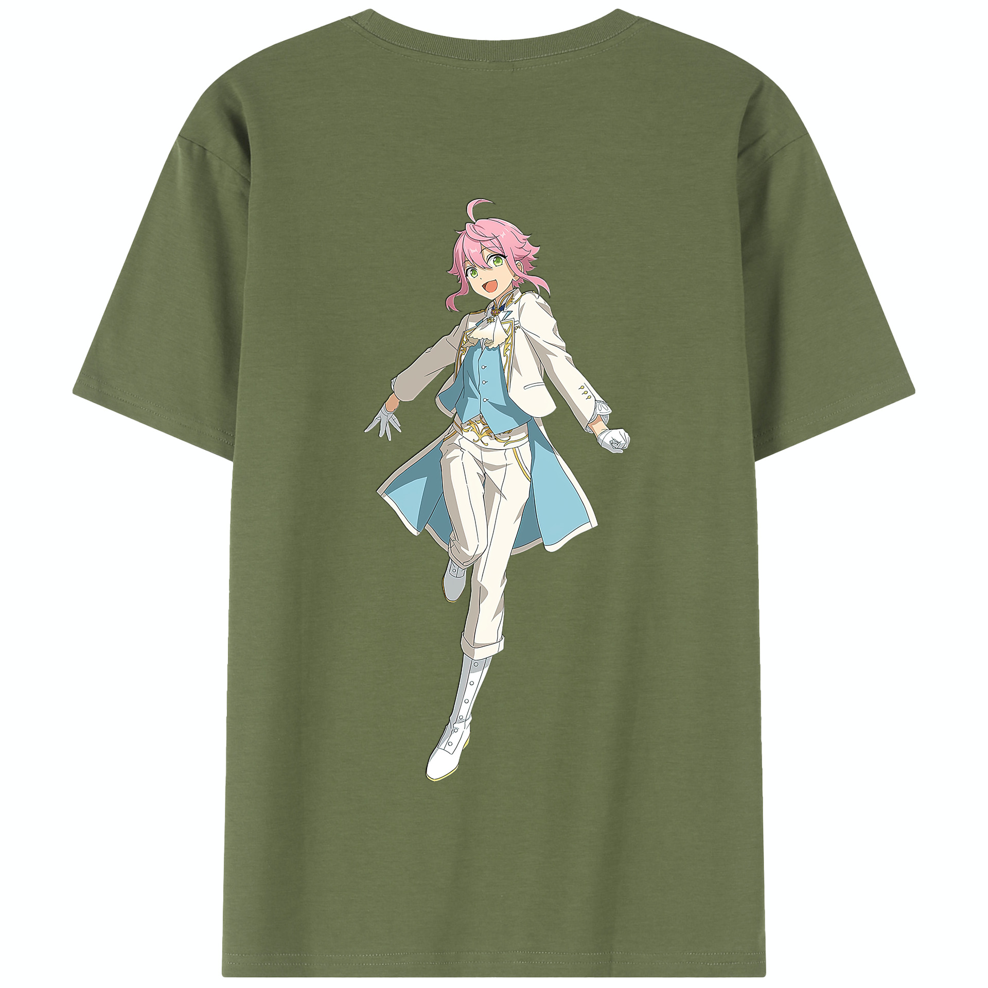 （画像用） あんさんぶるスターズ! Ensemble Stars 綿100％半袖Tシャツ（背面プリント）
